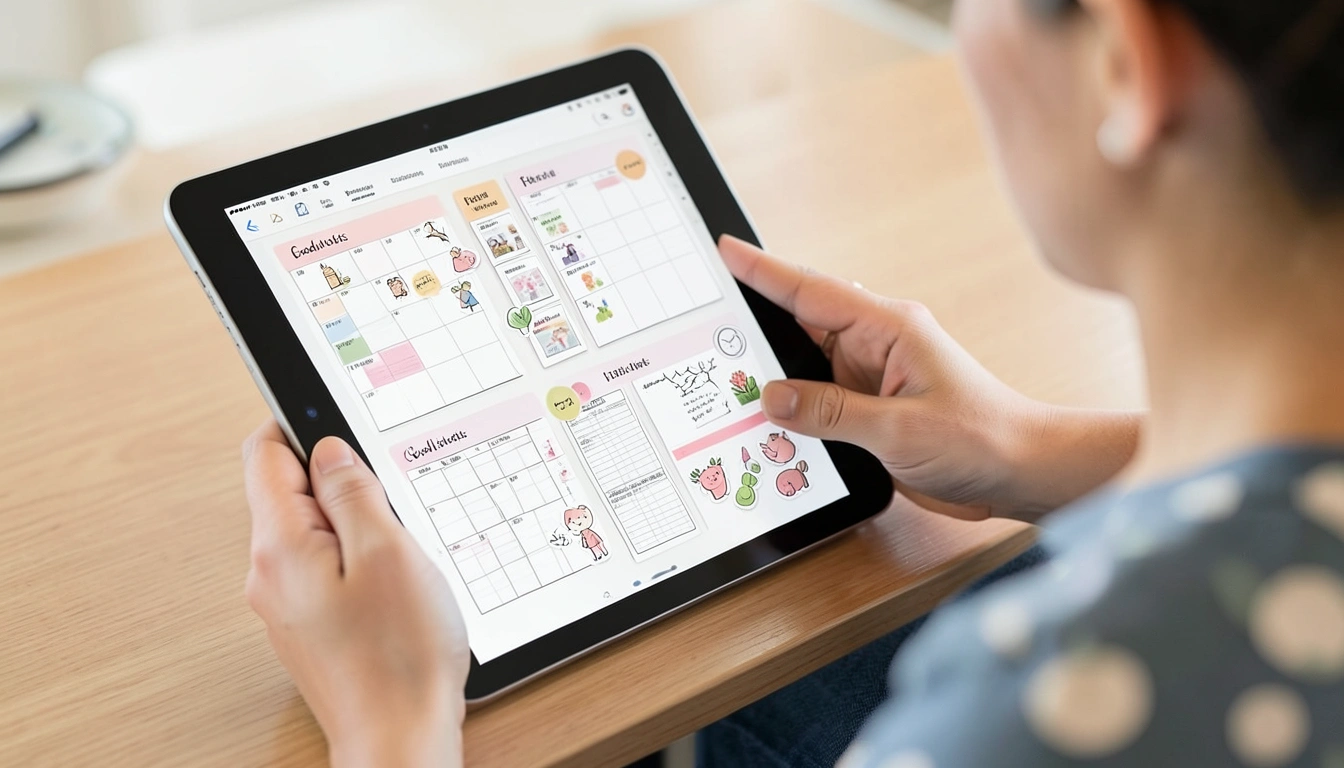 2. 나만의 굿노트 플래너 속지 무료 제작 및 활용 꿀팁