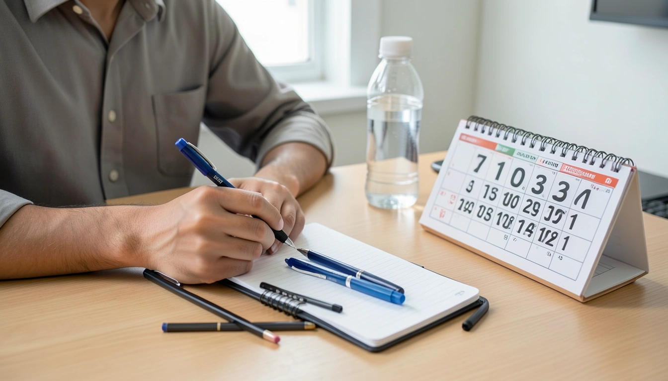 필수 확인 사항: 시험장 환경 파악 및 이동 동선 점검