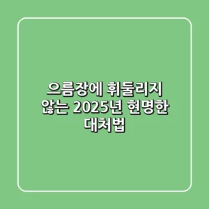 으름장에 휘둘리지 않는 2025년 현명한 대처법
